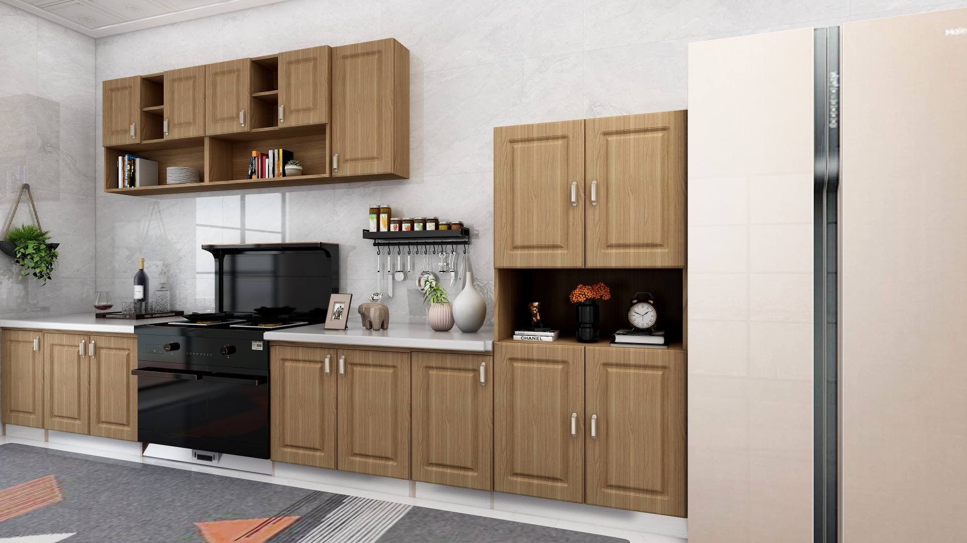 开放式厨房装修，如何挑选适合自己的集成灶？