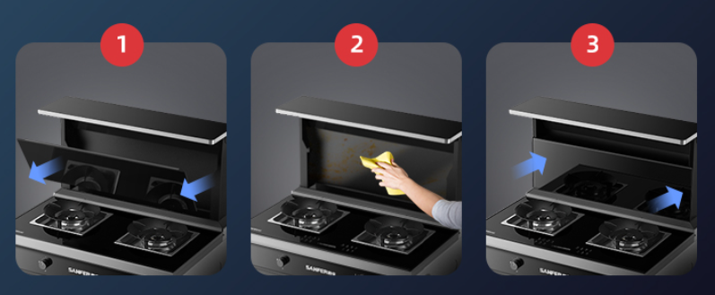 这样的步骤实现集成灶深度清洁,给你宛如新机的既视感 这样的步骤实现集成灶深度清洁,给你宛如新机的既视感