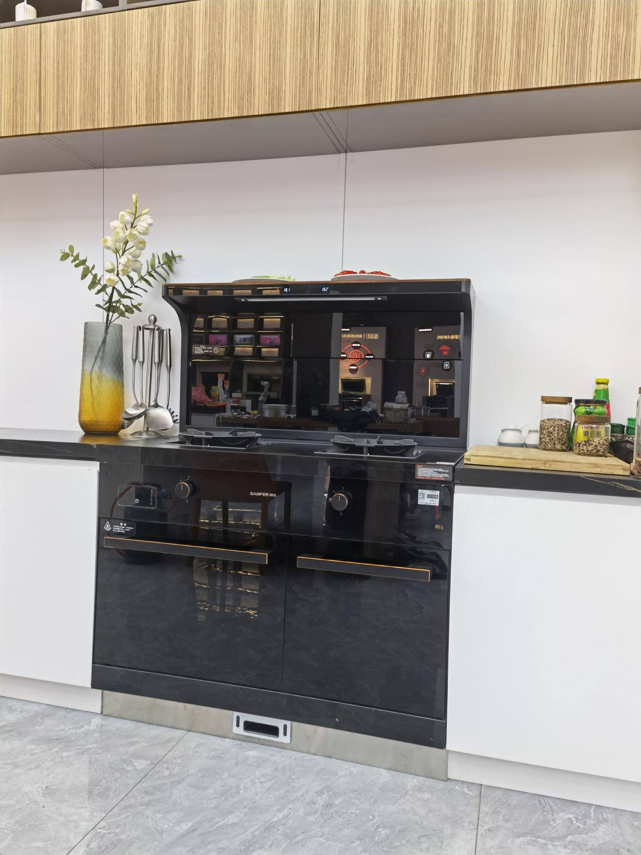 集成灶10大品牌帅丰X1双子星Max蒸烤同步集成灶，母亲节甄选好物