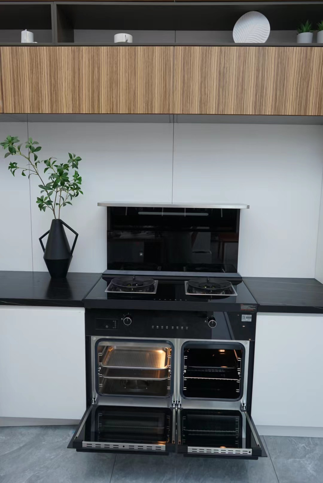 新房开放式厨房装修，高性价比集成灶10大品牌选购指南“她”来了