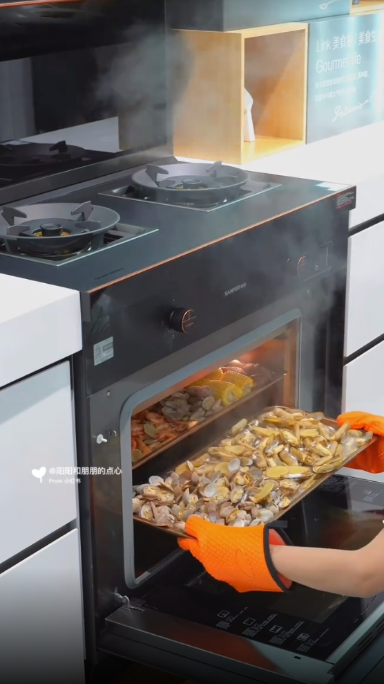 帅丰X6集成灶爆火出圈！抖音、小红书达人合力推荐！