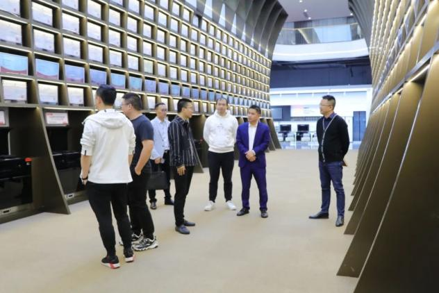 天猫优品理想厨房王雁北一行莅临集成灶品牌帅丰电器参观调研！