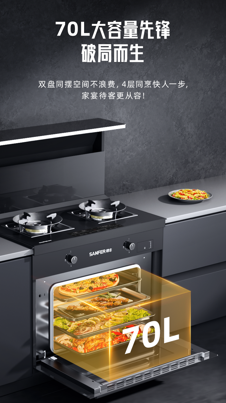 周末宅家看球？集成灶+洗碗机让你看球美食两不误