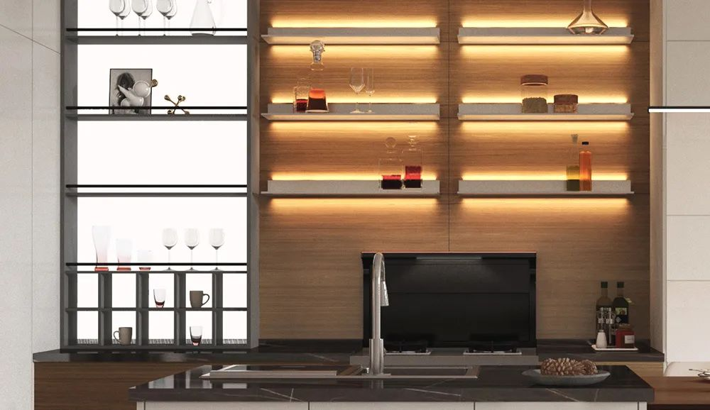 装修效果图|橱柜选得好，让我懂了什么才叫有效装修！