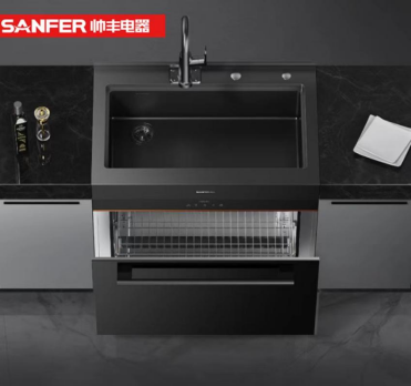 小空间大容量,帅丰TJ3-8B集成灶+JS-W20集成水槽洗碗机重新定义厨房 小空间大容量,帅丰TJ3-8B集成灶+JS-W20集成水槽洗碗机重新定义厨房