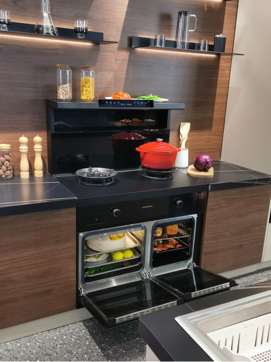 帅丰TJ3-8B蒸烤同步集成灶有颜更有实力 帅丰TJ3-8B蒸烤同步集成灶有颜更有实力