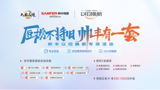 以智能科技呈现未来智慧厨房,帅丰电器亮相2024中国厨卫展 以智能科技呈现未来智慧厨房,帅丰电器亮相2024中国厨卫展