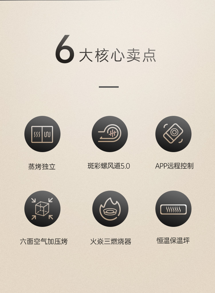 帅丰星辰X1双子星蒸烤独立(90)集成灶