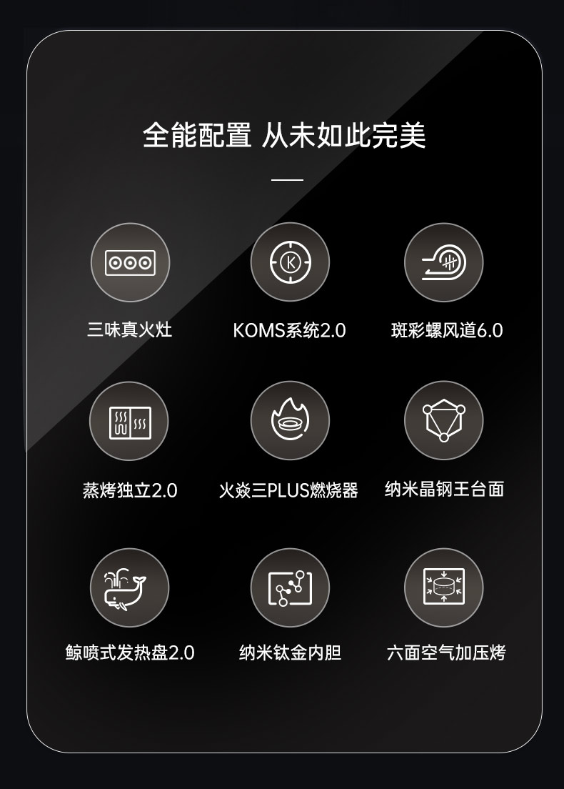 帅丰星辰X1双子星蒸烤独立(90Pro)集成灶