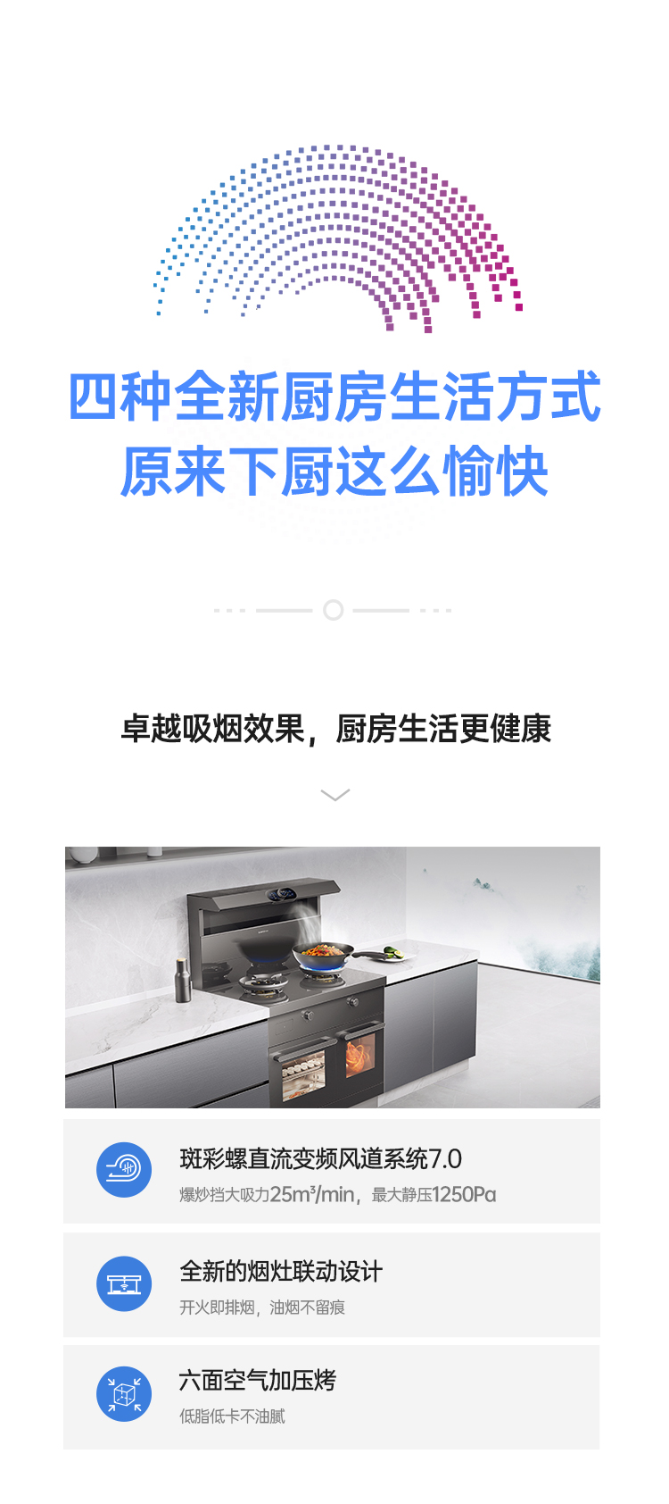 帅丰时空S5蒸烤独立集成灶