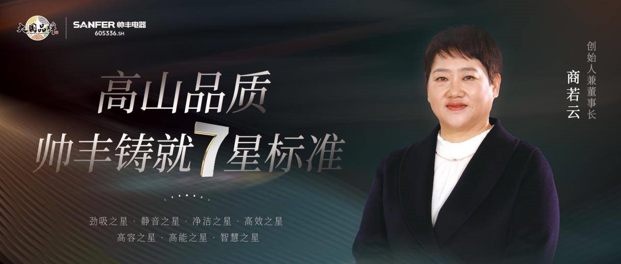 喜报！帅丰董事长商若云荣获2024年度“图强争先”突出贡献奖