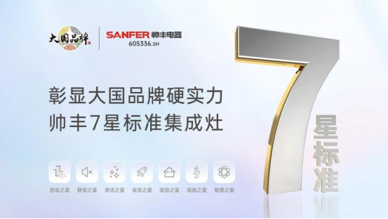 “品质315 价格双11”，帅丰集成灶时空S5新品上市，率先打响315促销大战！