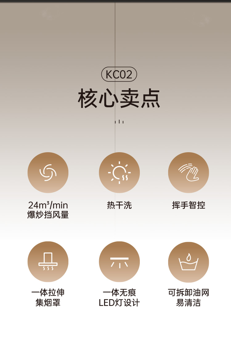 帅丰KC02上排烟机烟机灶具