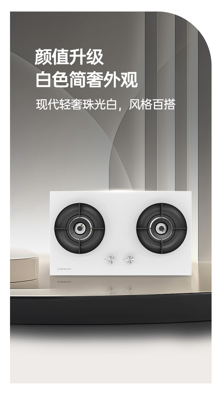 帅丰KZ02智能猛火灶烟机灶具