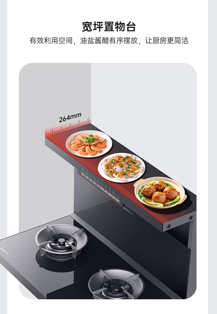 帅丰理想L3蒸烤独立集成灶