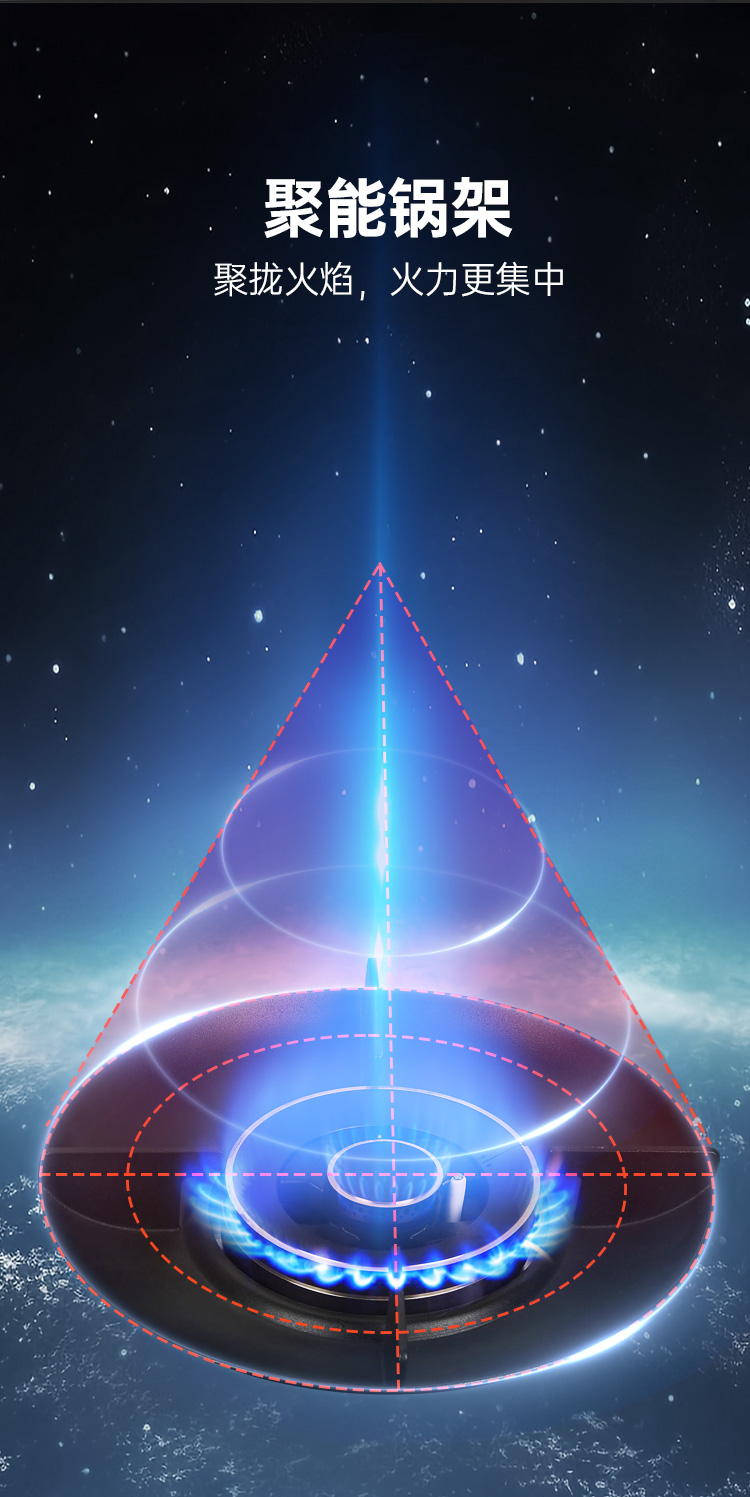 帅丰KZ01智能猛火灶烟机灶具