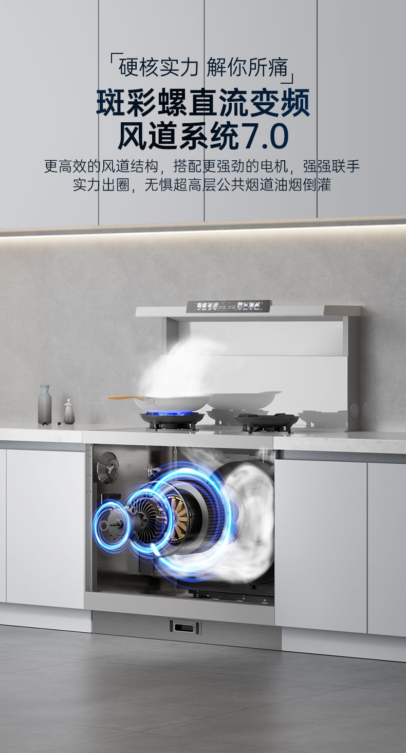 帅丰天机3蒸烤独立（白）集成灶