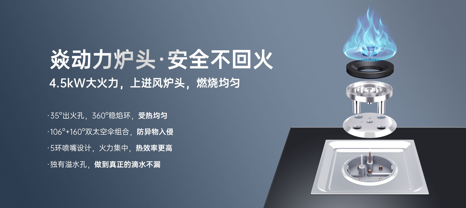 帅丰Y1蒸烤一体集成灶