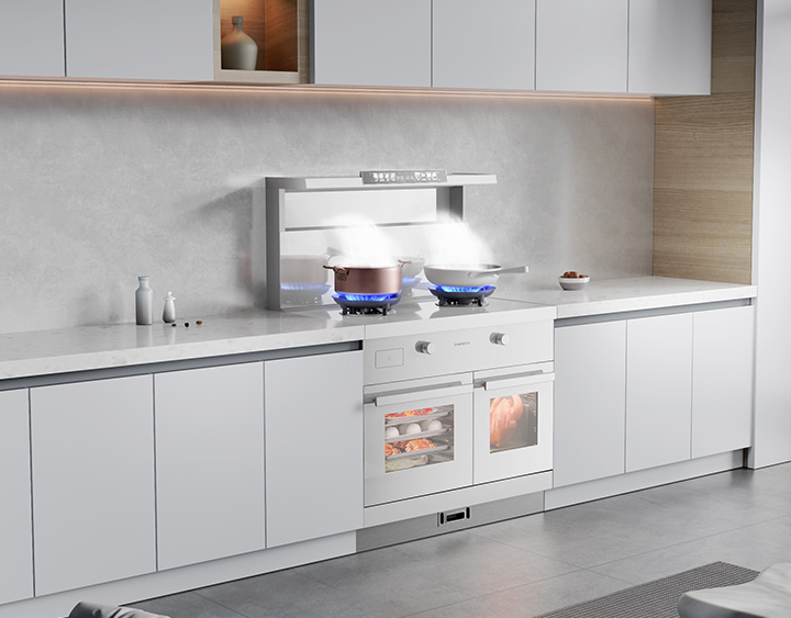 厨房搞这么白，真的好打理吗？