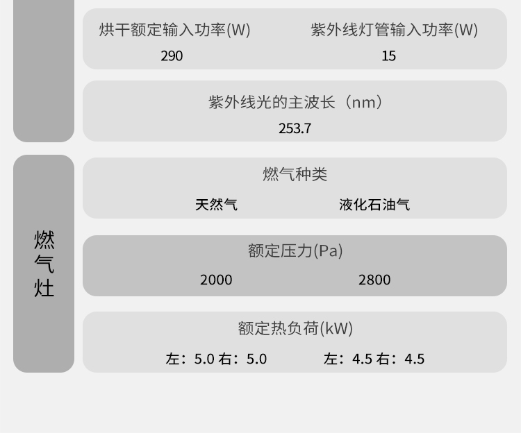 帅丰ND6消毒柜款集成灶