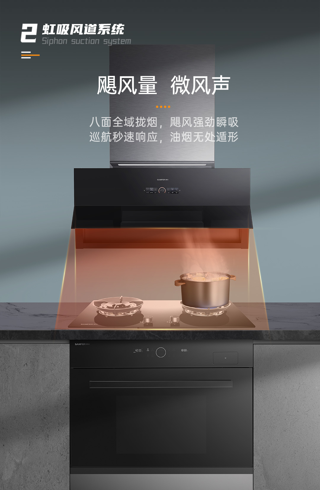 帅丰G3 归·爱 蒸烤一体集成烹饪中心