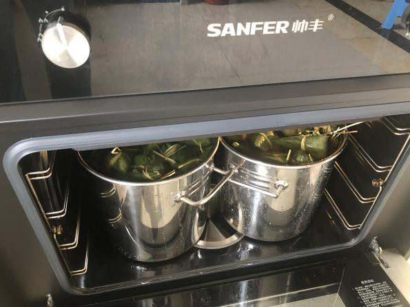 端午节快到了！今天帅丰电器就来挑战一下，煮100个粽子需要多久？