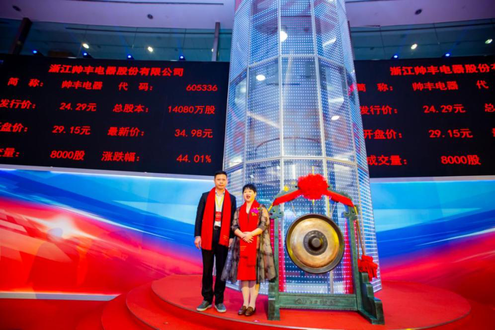 向帅丰电器优秀经销商张熙明学习，共同目睹门店风采