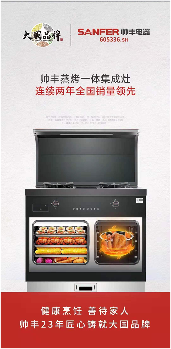 从行业品牌向社会品牌进阶,帅丰集成灶上市一周年成绩显著 从行业品牌向社会品牌进阶,帅丰集成灶上市一周年成绩显著